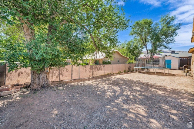183 W 200 N, Hurricane, UT 84737 - view of yard featuring a trampoline