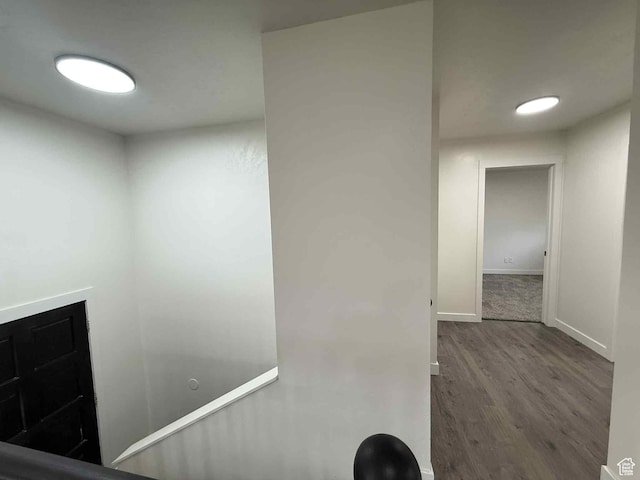 1698 Kenilworth Rd, Helper, UT 84526 - hallway with wood finished floors and baseboards