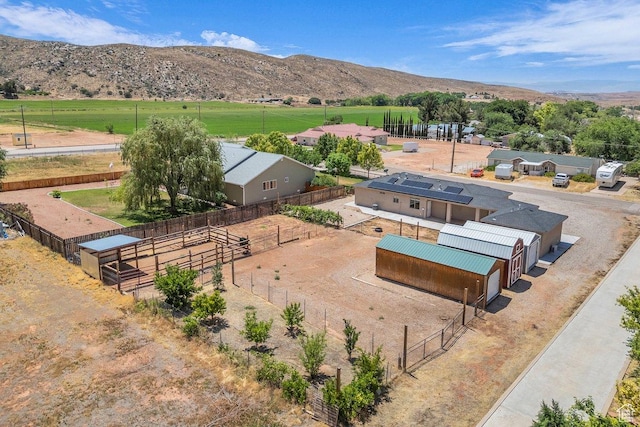 40 W Pecan Ln, Leeds, UT 84746 - aerial view of sparsely populated area with a mountainous background