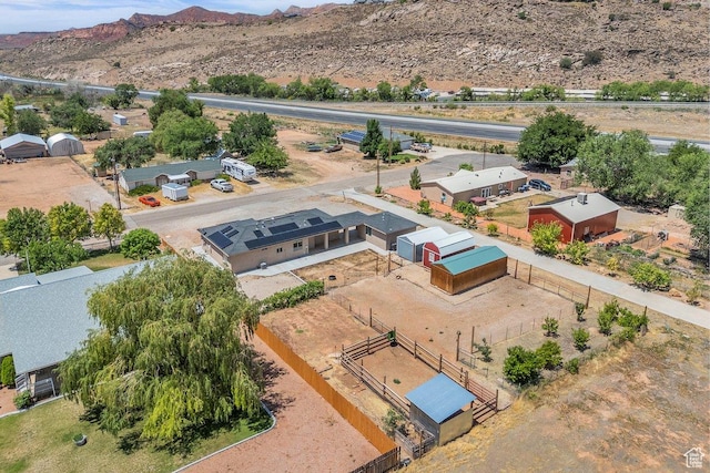 40 W Pecan Ln, Leeds, UT 84746 - aerial view of a mountain backdrop