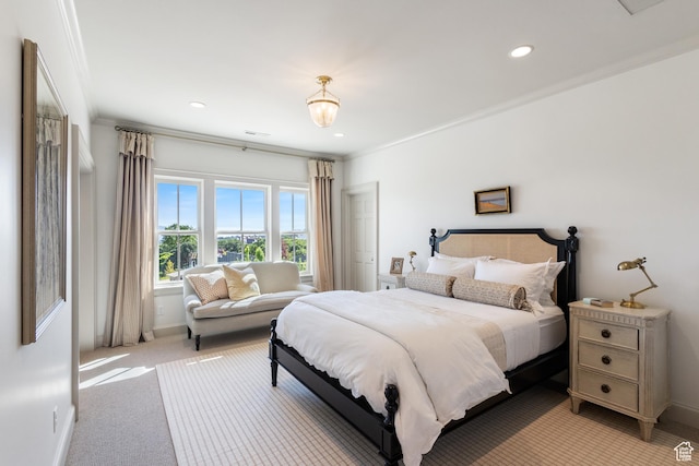 1449 Annie Cir N, Alpine, UT 84004 - bedroom featuring light colored carpet, baseboards, and recessed lighting