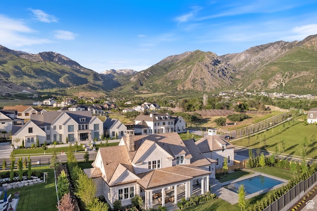 1449 Annie Cir N, Alpine, UT 84004 - view of mountain background featuring nearby suburban area