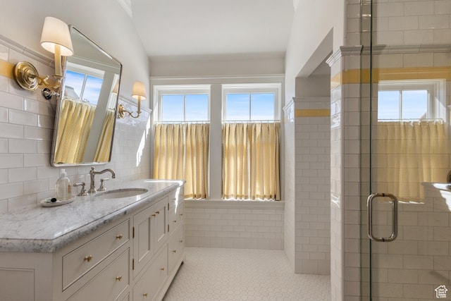 1449 Annie Cir N, Alpine, UT 84004 - full bath with vanity and a shower stall