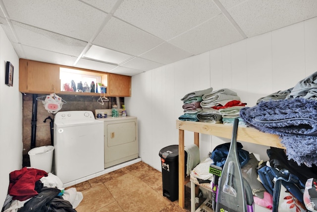 1657 N 1500 W, Clinton, UT 84015 - laundry area featuring separate washer and dryer and cabinet space
