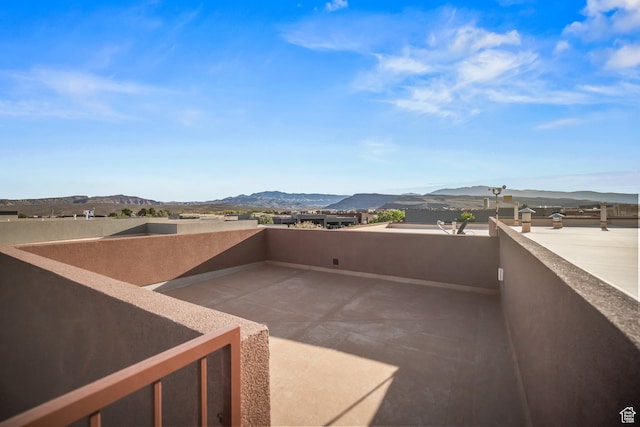 97 S 495 W, Ivins, UT 84738 - view of patio / terrace featuring a mountain view