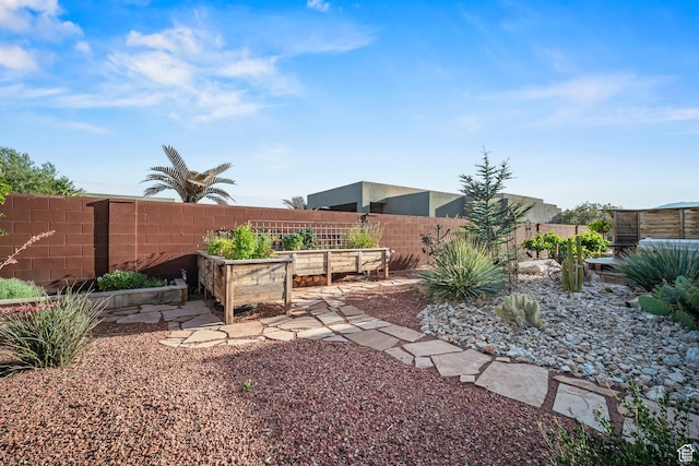 97 S 495 W, Ivins, UT 84738 - view of yard featuring a vegetable garden