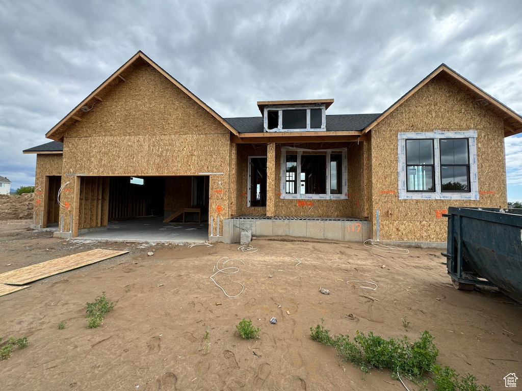 2607 W 550 N, West Point, UT 84015 - property under construction with a garage