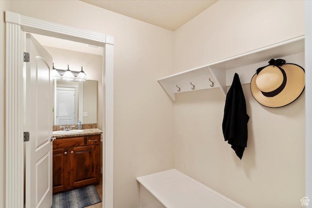 5264 S 6150 W, Hooper, UT 84315 - mudroom featuring a sink