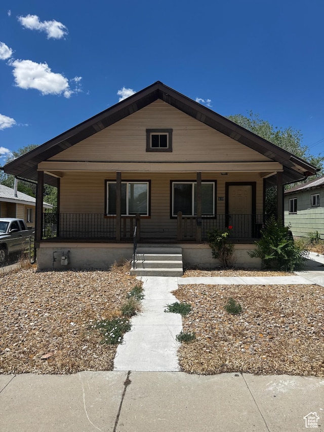 410 Rose Ave, Price, UT 84501 - view of front of property with a porch
