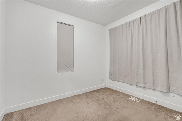 6202 W Birch Run Rd, South Jordan, UT 84009 - spare room featuring baseboards, carpet, and a textured ceiling