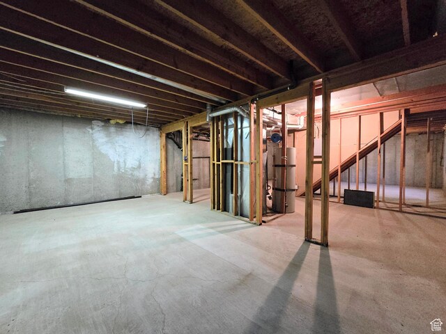 82 S Santa Rita Pl, West Jordan, UT 84088 - view of unfinished below grade area