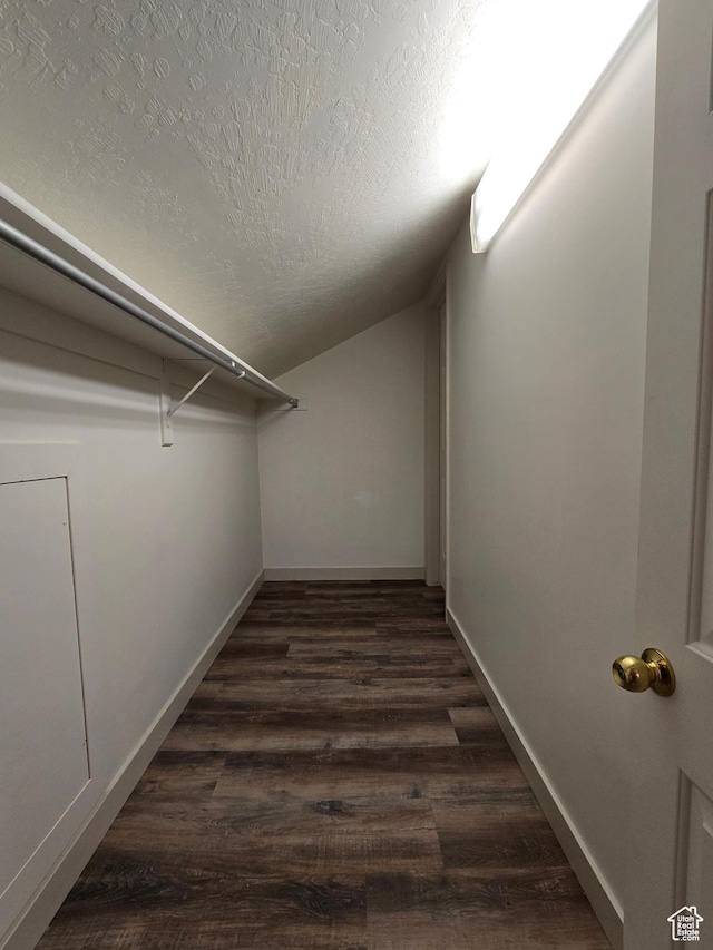 82 S Santa Rita Pl, West Jordan, UT 84088 - walk in closet with dark wood finished floors and lofted ceiling