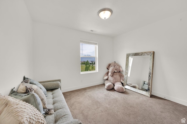 10777 S Lamond Dr W, South Jordan, UT 84009 - sitting room featuring carpet and baseboards