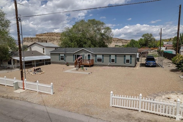 1700 W 2250 N, Helper, UT 84526 - manufactured / mobile home with a carport