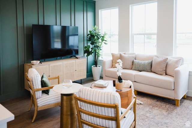 866 S 320 E Unit 168, Spanish Fork, UT 84660 - living area featuring wood finished floors and plenty of natural light