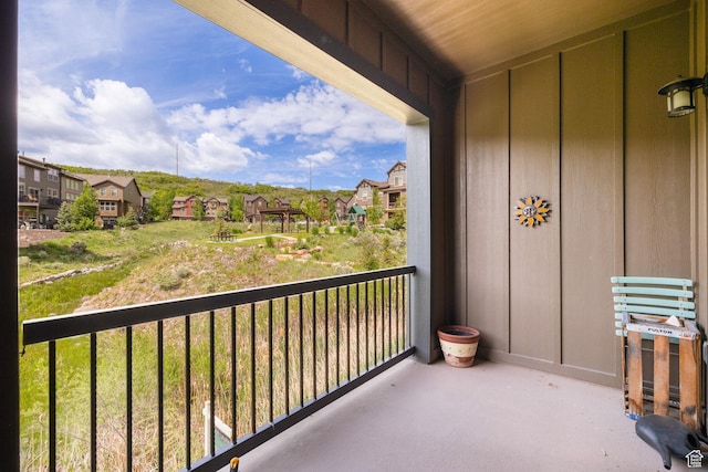 13597 N Hillclimb Ln, Kamas, UT 84036 - balcony with a residential view