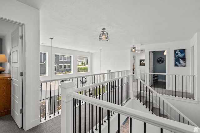 159 E Tranquil Cir, Saratoga Springs, UT 84045 - hallway featuring an upstairs landing and carpet flooring