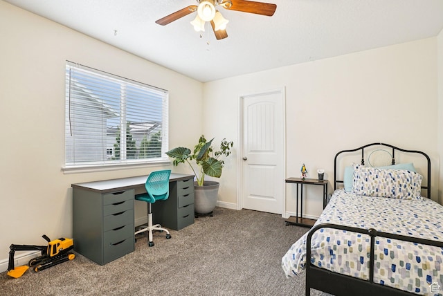 13326 S Rochdale Ln W, Herriman, UT 84096 - bedroom featuring carpet and ceiling fan