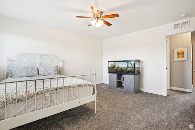 13326 S Rochdale Ln W, Herriman, UT 84096 - bedroom featuring carpet and a ceiling fan