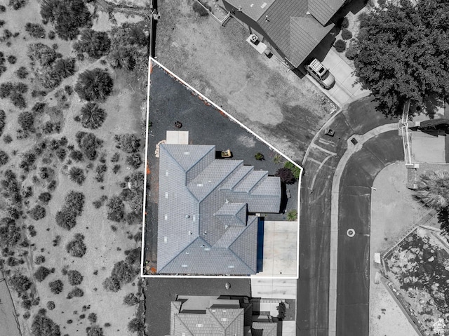 258 N Windsor Dr, Washington, UT 84780 - aerial view of property and surrounding area with property parcel outlined