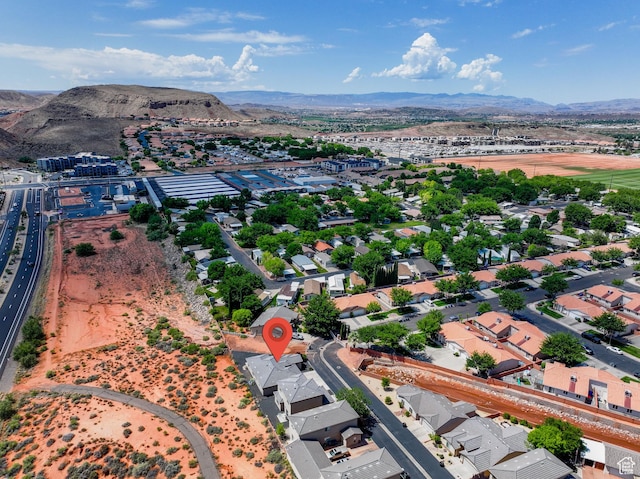 258 N Windsor Dr, Washington, UT 84780 - aerial perspective of suburban area with mountains