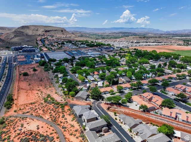 258 N Windsor Dr, Washington, UT 84780 - aerial view of residential area featuring a mountain backdrop