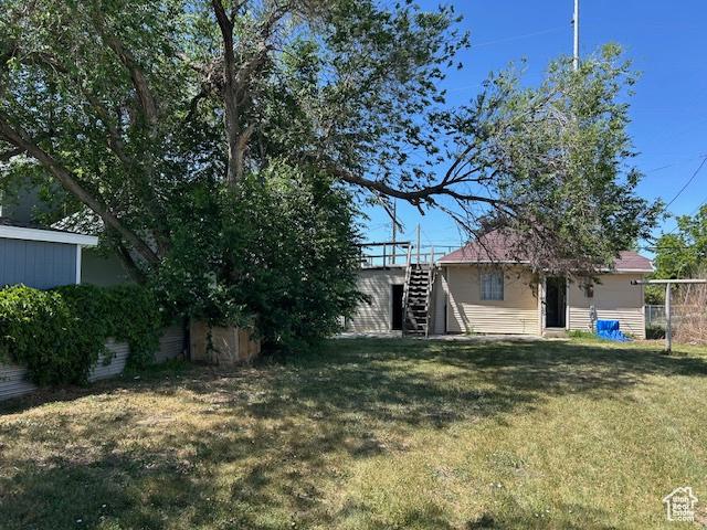393 W 200 S, Tooele, UT 84074 - view of yard featuring stairway