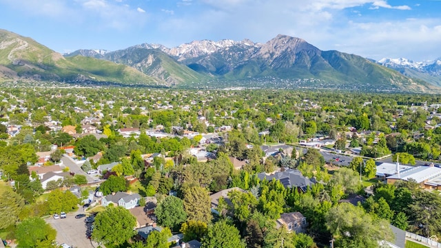 2221 E Fisher Ln S, Salt Lake City, UT 84109 - aerial view of residential area with mountains