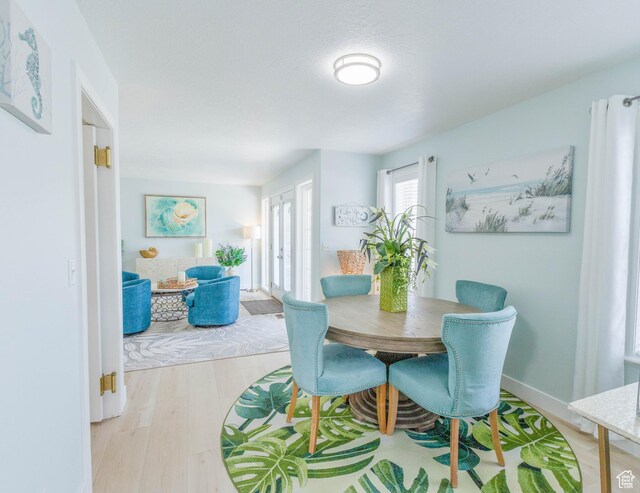 675 S 30 E, Ephraim, UT 84627 - dining space featuring light wood-style floors