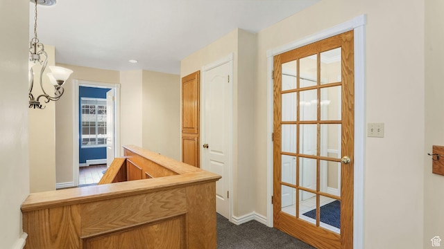1580 E 1630 N, North Logan, UT 84341 - hall with baseboards and dark colored carpet