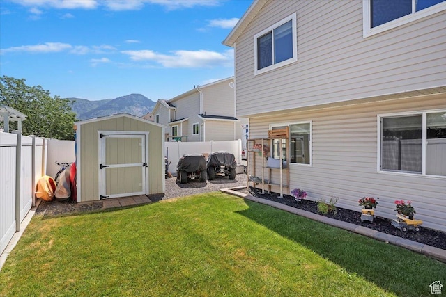 298 W 1775 N, Harrisville, UT 84414 - view of yard featuring a mountain view
