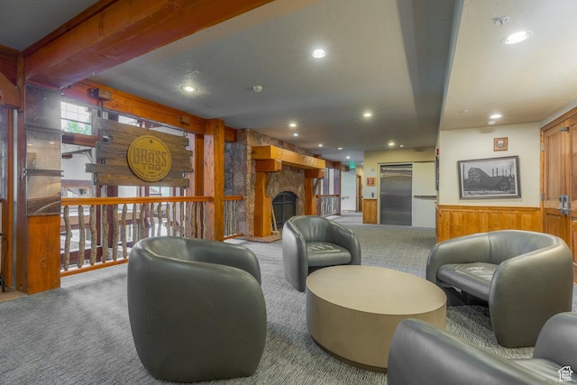 2900 Deer Valley Dr E Unit E211, Deer Valley, UT 84060 - community lobby with wood walls, recessed lighting, and wainscoting