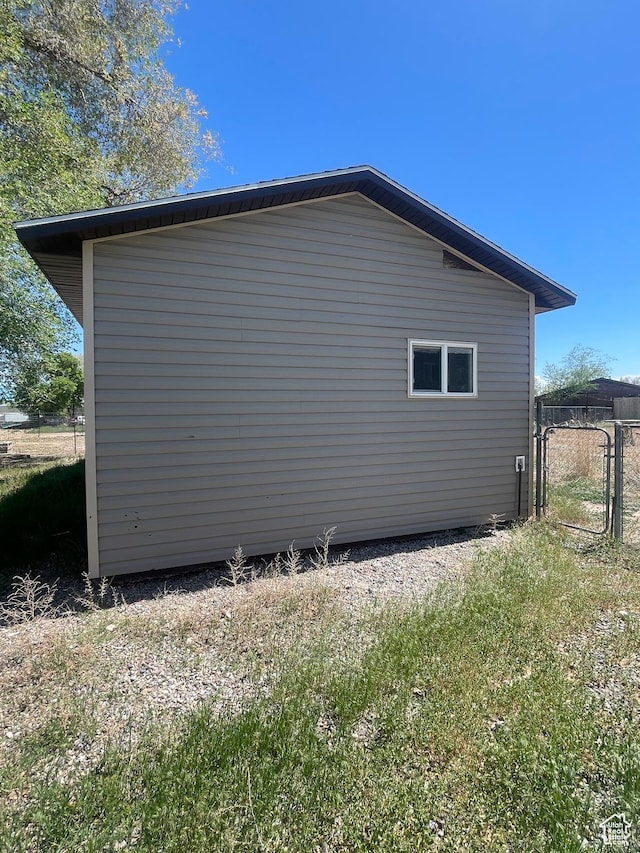3301 S 1500 E, Vernal, UT 84078 - view of home's exterior featuring a gate