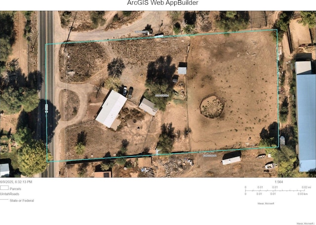 3301 S 1500 E, Vernal, UT 84078 - aerial map of property and surrounding area