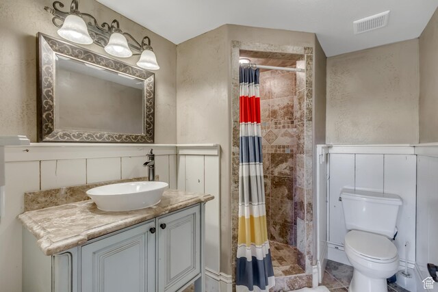 6663 W Normandy Way, Highland, UT 84003 - full bath with vanity, toilet, and a shower stall