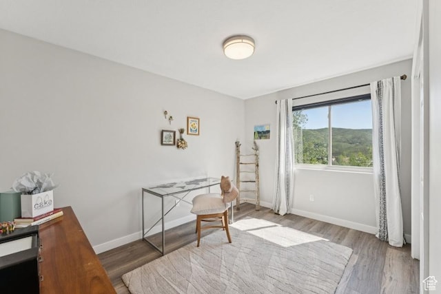 8086 N Meadowview Dr, Snyderville, UT 84098 - office with wood finished floors and baseboards