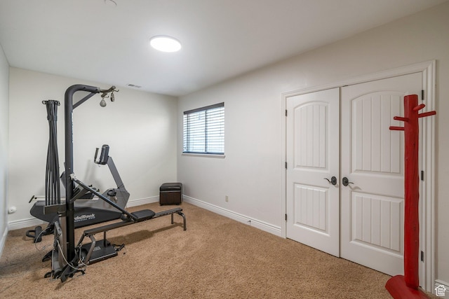 1110 S Woodland Hills Dr, Woodland Hills, UT 84653 - workout area with carpet and baseboards
