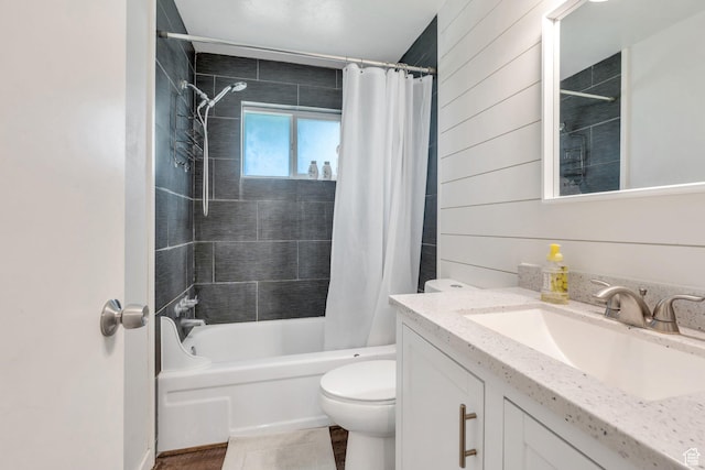 129 N 1100 W, Provo, UT 84601 - full bathroom with vanity, toilet, and shower / tub combo