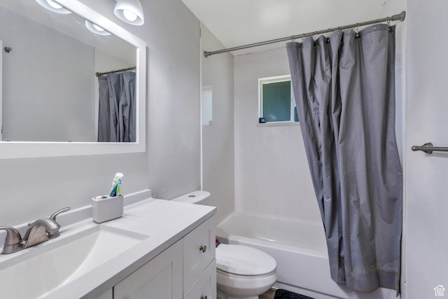 129 N 1100 W, Provo, UT 84601 - bathroom with toilet, vanity, and shower / bath combo with shower curtain