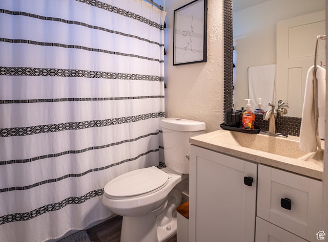 4820 S 4900 W, Kearns, UT 84118 - full bath with toilet, vanity, a textured wall, and curtained shower