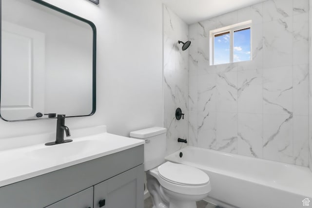 3717 W 8620 S, West Jordan, UT 84088 - bathroom with vanity and shower / washtub combination