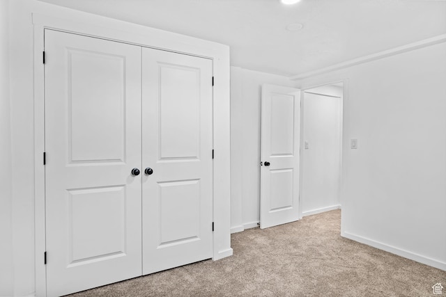 3717 W 8620 S, West Jordan, UT 84088 - unfurnished bedroom featuring light colored carpet, a closet, and baseboards