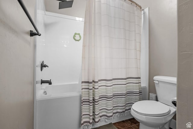 1146 S 2880 E, Spanish Fork, UT 84660 - full bathroom with shower / bath combination with curtain and tile patterned floors