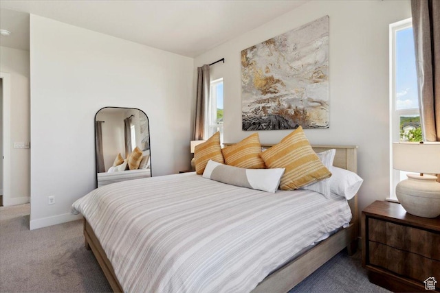 5936 N Angels Landing Dr, Mountain Green, UT 84050 - carpeted bedroom with baseboards
