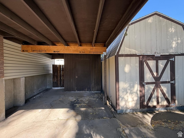 8731 S Gladiator Way, Sandy, UT 84094 - view of outbuilding with an attached carport
