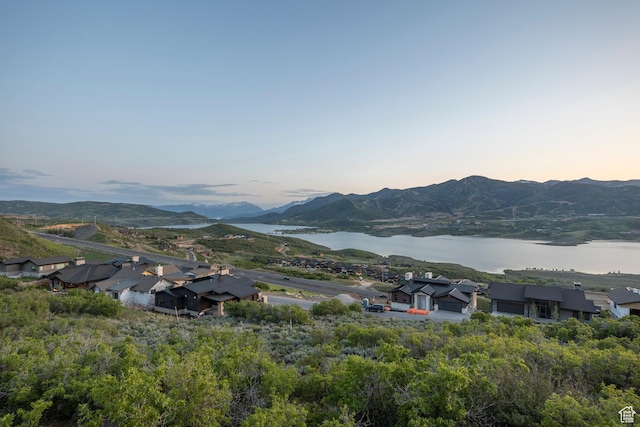 1136 E Black Hawk Way, Hideout, UT 84036 - view of mountain backdrop with a large body of water