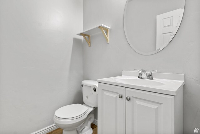 2108 W 2180 N, Lehi, UT 84043 - half bath featuring vanity, toilet, and baseboards