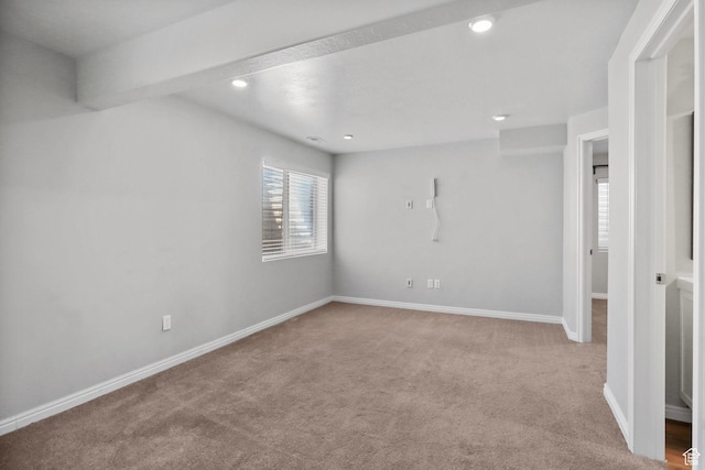 2108 W 2180 N, Lehi, UT 84043 - carpeted empty room with recessed lighting and baseboards