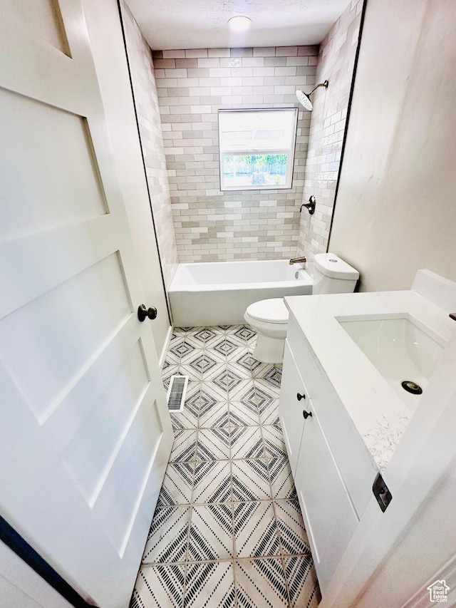 231 S 100th Ave E Unit 231, Willard, UT 84340 - full bathroom featuring toilet, vanity, and shower / washtub combination
