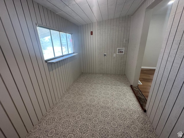231 S 100th Ave E Unit 231, Willard, UT 84340 - hall with wooden walls